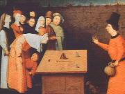 BOSCH, Hieronymus The Magician gfh oil painting artist